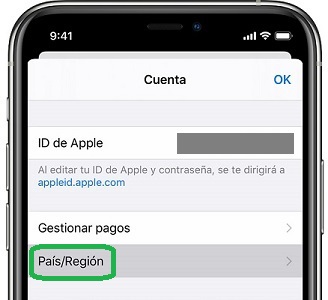 Region Settings iOS